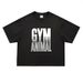 American Street Boxy Fit Fitness T-shirt Loose Super Large Size Shoulder Sleeves 240g Pure Cotton Bottoming Shirt Breathable Tide_viptrois.com
