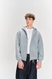 Hooded Retro Sweater Men's And Women's Spring And Autumn Zipper Loose Top Cardigan Jacket Tide_viptrois.com