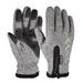 Cycling Gloves Fur Zipper Gloves Plus Velvet Thick Waterproof Windproof Men And Women Warm Gloves Autumn And Winter Cycling Skiing Driving_viptrois.com