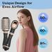 Hair Brush, 4-in-1 Blow Dryer & Hot Air Straightening, Drying, And Curling, Oval Brush With Adjustable Temperature_viptrois.com