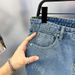 Men's Clothing Men's summer thin loose skinny washed distressed jeans high street fashion denim trousers_viptrois.com