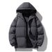 Men’s Winter Hooded Puffer Jacket – Trendy Oversized Bomber Coat With Thickened Feather Cotton, Warm & Stylish Streetwear_viptrois.com
