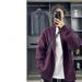 Autumn Loose Solid Color Knitted Zipper Cardigan Jacket Stand Up Collar Versatile Casual Sweater_viptrois.com