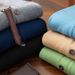 "Men's Oversized V-Neck Knit Cardigan – Autumn & Winter Layering (Big Red To XXXL, Relaxed Fit)"_viptrois.com
