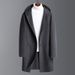 Men's Clothing Autumn and winter double sided woolen coat men's mid length hooded double sided woolen coat windbreaker men's cashmere jacket men_viptrois.com