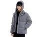 Large Size Fake Two Cotton Clothes Men's Loose Casual Thickened Fleece_viptrois.com