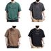 2025 Pure Cotton Men's Short Sleeved T-shirt Round Neck Letter Spring And Summer New Products Trendy Brand Casual_viptrois.com