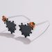 New Halloween Love Women Heart Shaped Little Devil Pumpkin Skull Sunglasses S23168_viptrois.com