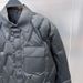 Men's Clothing Men's winter new style lapel down jacket fashion shirt style single breasted down jacket trend_viptrois.com