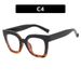 Women's Eyeglasses Color Matching Cat Eye Simple Flat Glasses Anti Blue Light New Personality Glasses Frame Plain Versatile Glasses Frame_viptrois.com