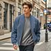 Men's Clothing Autumn And Winter Men's Suede Stand Collar Jacket Men's Loose Casual Zipper Cardigan Coat Trendy Fashion Men's Jacket_viptrois.com