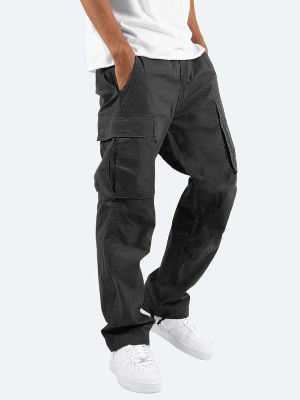 Fashion 2024 New Men's Cargo Casual European And American Independent Station Foreign Trade Drawstring_viptrois.com