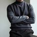 Men's Semi-Turtle Neck Knit Sweater – Old Money Style Slim Fit Pullover, Breathable Blend Fabric For Business Casual & Daily Wear_viptrois.com