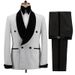 Men's dress plus-size wedding dress Host suit Show business suit jacket_viptrois.com