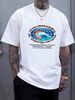 VTG 80s Hang Ten X Daily Breeze 1983 International Surf Festival T-Shirt Beach Stylish Top For Everyday Wear Casual Stretched Homme Slightly_viptrois.com