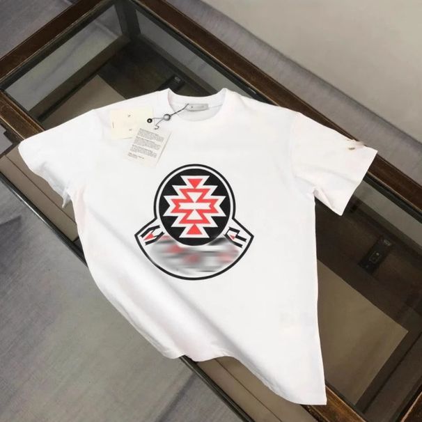 Mengjia Trendy Brand T-shirt, Heavyweight Pure Cotton 260 Grams, Niche Street Style, Loose Oversize, Round Neck,_viptrois.com