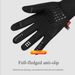 Outdoor waterproof gloves autumn and winter touch screen men's windproof warm cycling zipper sports plus velvet mountaineering skiing gloves_viptrois.com