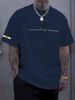 2025 Summer Men's T-shirt Sportswear Simple Short-sleeved Shirt_viptrois.com