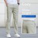 Men's Stretch Dress Pants - Lightweight Breathable Cotton Blend Straight Leg Trousers For Business Casual (Khaki, Black, Grey) - 28-40_viptrois.com