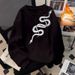 Unisex Heavyweight Fleece Hoodie - Oversized Pullover Sweatshirt With Vintage Print For Men & Women_viptrois.com