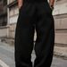 Men's Essential Straight-Leg Sweatpants – Heavyweight Cotton-Like Polyester, Adjustable Drawstring, Casual & Streetwear_viptrois.com