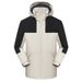Unisex Storm-Ready Fleece Jacket – Waterproof Winter Work Coat For Hiking & Outdoor Jobs (L-4XL, 6 Colors, PU Armor Shell + Thermal Lining)_viptrois.com