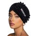 New Women's Fashion Elegant Side Large Flower Elastic Watermelon Hat Headscarf Hat_viptrois.com