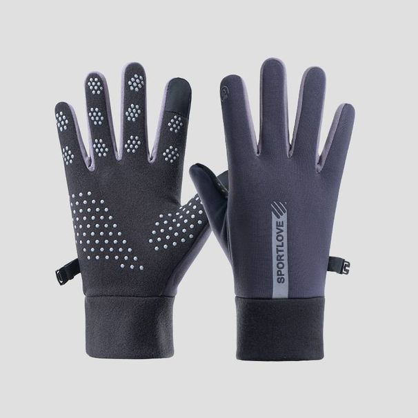 Men's Gloves Warm Gloves Autumn And Winter Men's And Women's Windproof Gloves Outdoor Cycling Sports Antifreeze Gloves Touch Screen Gloves_viptrois.com