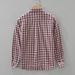 Checkered Long Sleeved Shirt For Men, Fashionable And Versatile, Artistic And Casual Loose Top_viptrois.com