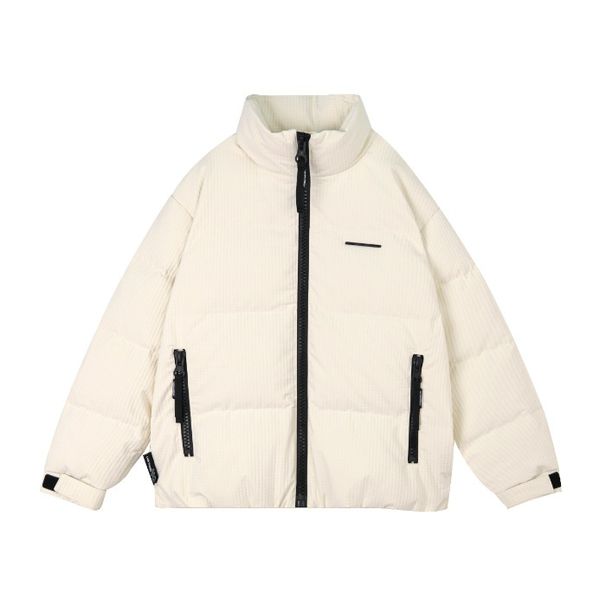 Nordmann Premium Textured Waterproof Jacket For Men Winter New 90% White Duck Down Thickened Warm Short Coat Trendy_viptrois.com