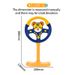 Cross Border Early Childhood Education Vertical Steering Wheel Toy Simulation Car Back Seat Douyin Hot Selling Co Pilot Music Story Machine_viptrois.com