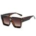 VOOTHOST Fashion Brand Steampunk Sunglasses Fashion Designer Models Square Large Frame Sunglasses Men Women UV Protection Glasses F0102_viptrois.com