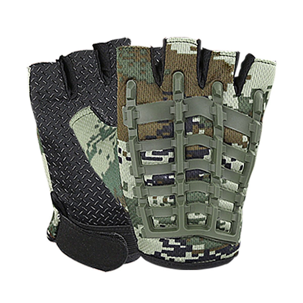 SportLife 1 Pair Fitness Gloves Half Finger Training Gloves Breathable Sports Gloves With Wrist Protection Gym Glove_viptrois.com