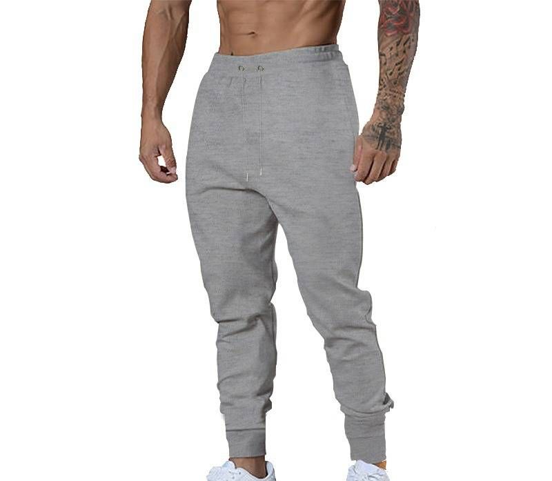 Men's Athletic Jogger Pants - Slim Fit Stretch Workout Trousers For Gym, Running & Casual Wear (Multiple Colors)_viptrois.com