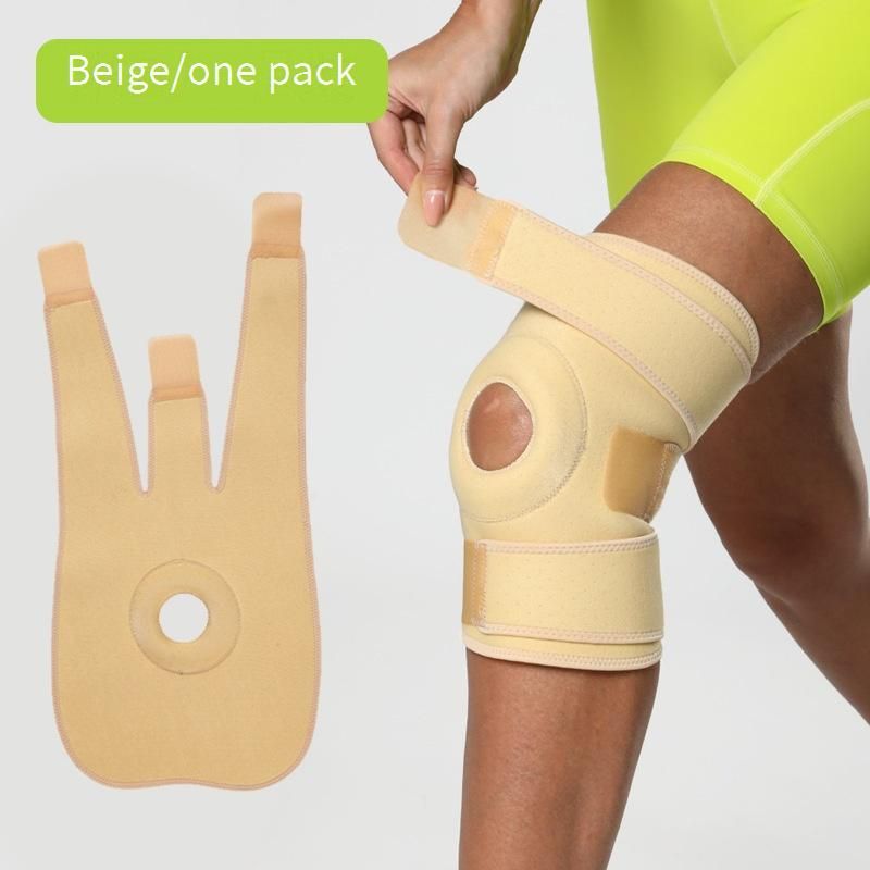 JINGBA Sports Knee Brace - Breathable Compression Support For Running, Basketball, Tennis, Weightlifting & Outdoor Activities_viptrois.com