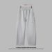 Men's Clothing Men's Casual Trousers With Pleats, Tailored Cut, Versatile Straight Leg, Loose Fit, Sporty Drape, Hello Letter Sweatpants_viptrois.com
