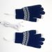 Heating Gloves Electric heating gloves 5-finger knitted jacquard touch screen thickened with fleece USB warm gloves for outdoor warmth_viptrois.com