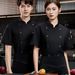 Men's Clothing Chef Work Clothes Short Sleeve Summer Thin Breathable Catering Fast Food Restaurant Hot Pot Restaurant Hotel Back Kitchen Fashionable_viptrois.com