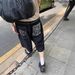 Men’s Clothing Large Size High Street Pocket Embroidery Retro Jeans New Style Niche Hip Hop Loose Casual Straight Leg Cropped Trousers_viptrois.com