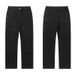 Men's Clothing | Lumberjack Pants Washed Distressed Knee High Canvas Pants Vibe God Pants Casual Overalls Cleanfi_viptrois.com