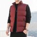Loom Autumn Winter New Down Outerwear Jacket Sleeveless Warm Vest For Men Plus Size_viptrois.com