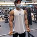 Men's Clothing GYM Summer Sleeveless Vest Men's Basketball Training Muscle Loose Sports Ice Silk T Shirt Fitness Clothes_viptrois.com