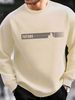 Men's Loose Casual Fashionable Classic Futune Pattern Printed Round Neck Long Sleeved Sportswear For Autumn And Winter_viptrois.com