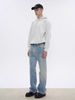 Men's Clothing Jeans Washed Flared Slim Straight Washed Denim Trousers_viptrois.com