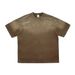 Men's Clothing Loose Short Sleeved High Street Old Washed Short Sleeved Shorts Suit_viptrois.com