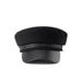 Black Beret Autumn Winter British Wool Navy Internet Celebrity Octagonal Women Korean Version Flat Top Hat_viptrois.com