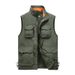 Men's Lightweight Vest Jacket – Multi-Pocket Fishing Vest With Hood (L-6XL, Grey/Black/Navy/Khaki/Army Green)_viptrois.com