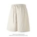 Men's Clothing Summer Men's Solid Color Five-Point Pants Loose Fit Thin Straight Leg Casual Outdoor Beach Fashionable Plus Size_viptrois.com