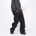 Heavyweight Distressed Jeans – Punk-Inspired Tie-Dye Denim Pants For Men (L-3XL, Cotton Blend, Button Fly, Oversized Fit)_viptrois.com