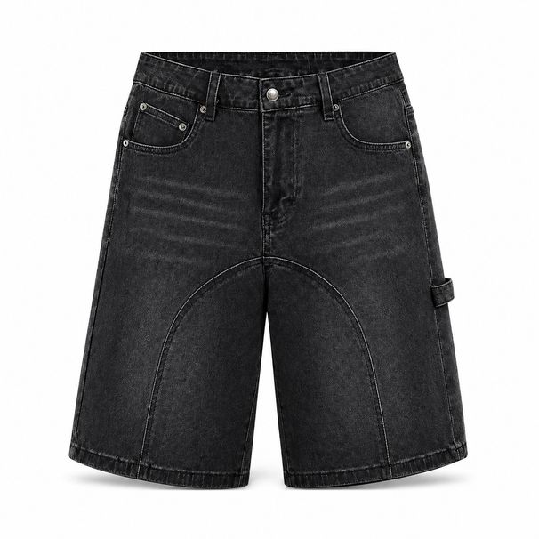Men's Stretch Denim Shorts European American Style Summer Casual Retro Fashion Five Point Pants Versatile TK Hot Selling_viptrois.com